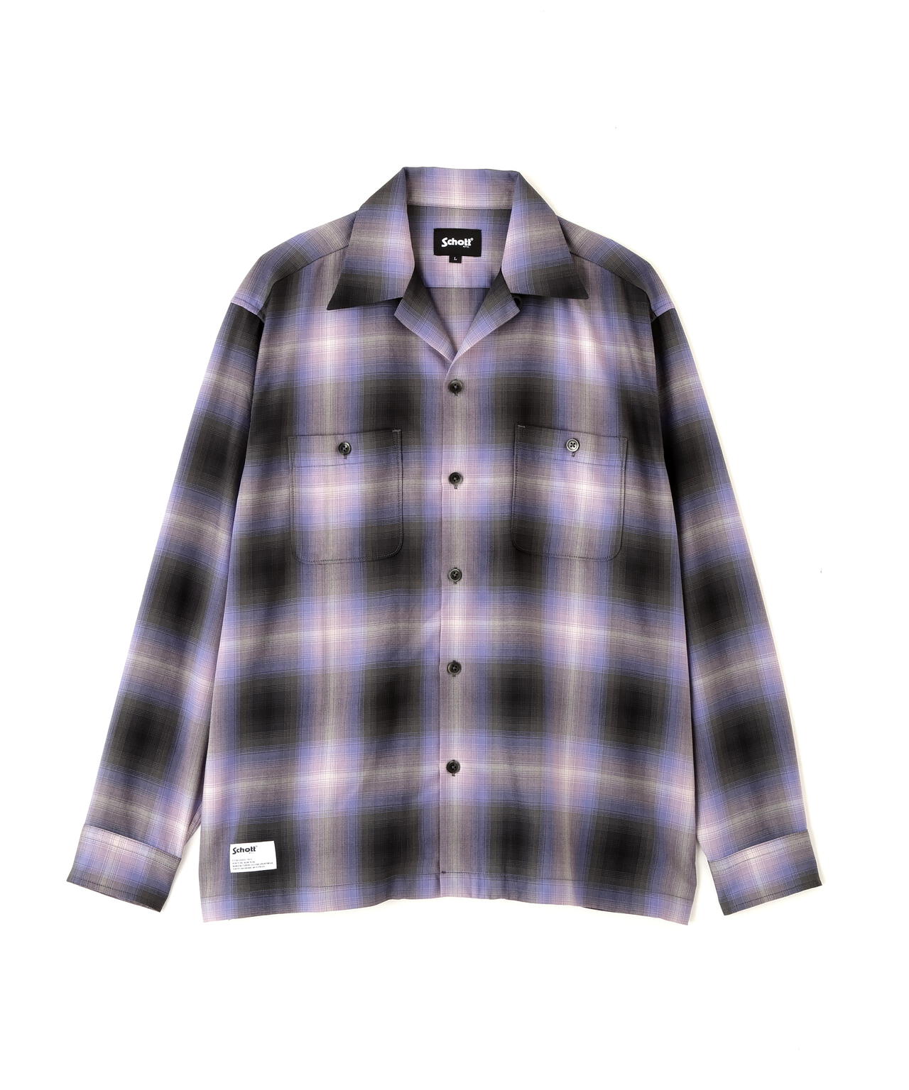 OMBRE CHECK SHIRT/オンブレチェックシャツ | Schott（ショット