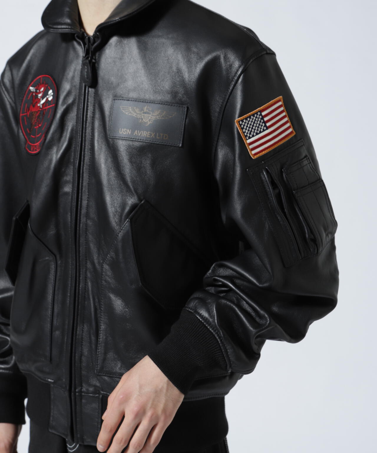 LEATHER TYPE CWU 36P / レザー タイプ CWU 36P / TOPGUN | AVIREX