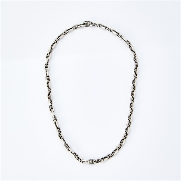 HERMES シェーヌダンクル 1990-2000年 ネックレス TPM/61コマ シルバー