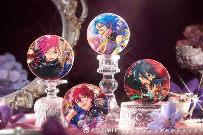 日本在庫品】偶像梦幻祭 中国限定 盛放缶バッジ（入金〆切7日以内