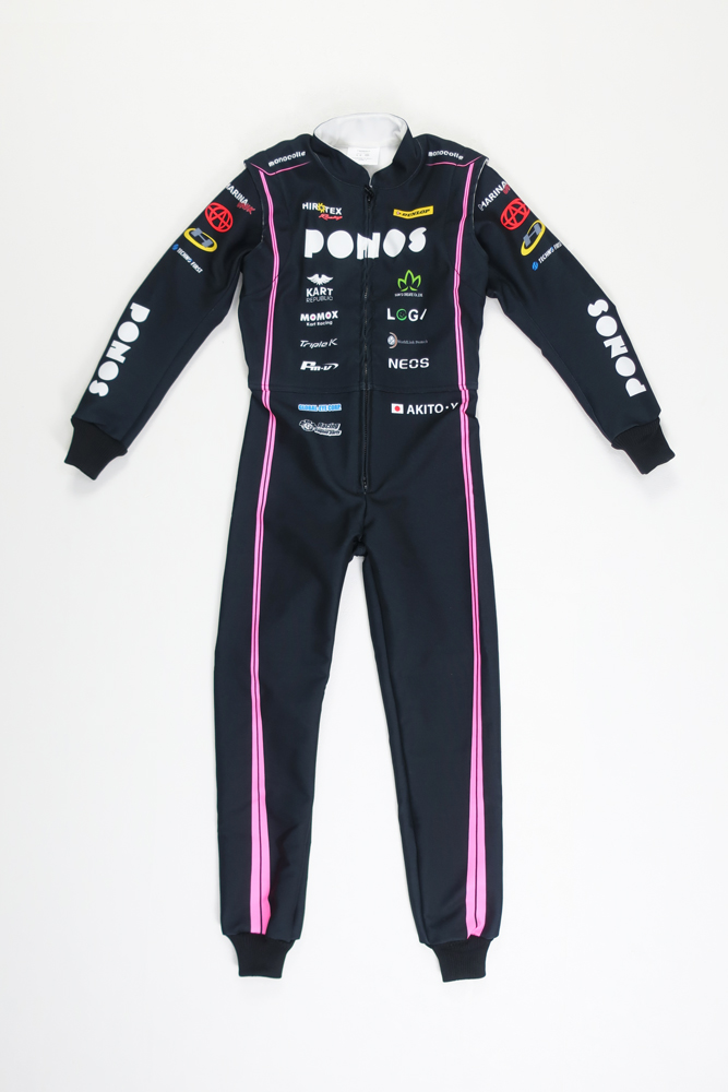monocolle Marina Racing kart suit UNIK PONOS HIROTEX RACING A.YOKOYAMA