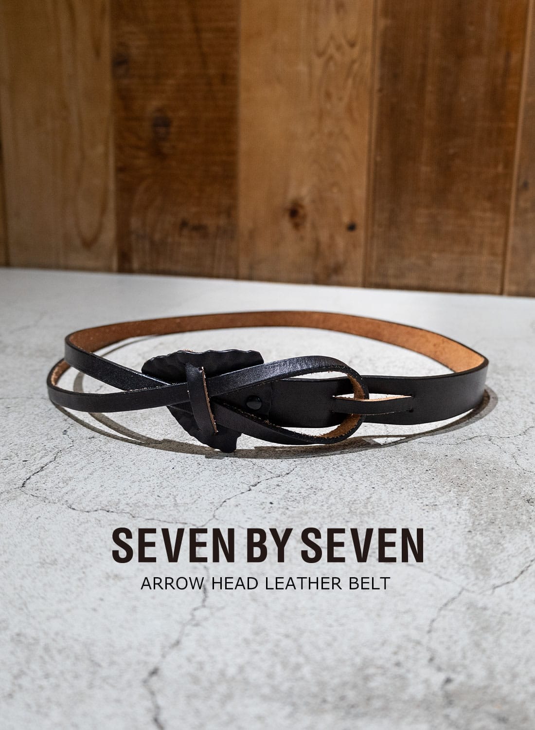 ARROW HEAD LEATHER BELT|アローヘッドレザーベルトアローヘッドレザー