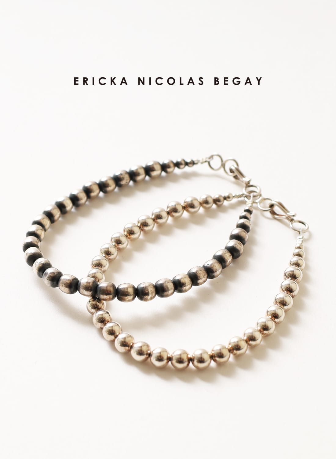 NAVAJO PEARL SILVER BRACELET 6MM|ナバホパール シルバーブレスレット