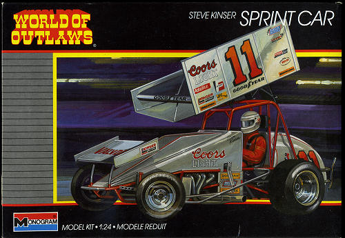 Monogram 1/24 Steve Kinser Sprint Car, previewed by Scott Van Aken