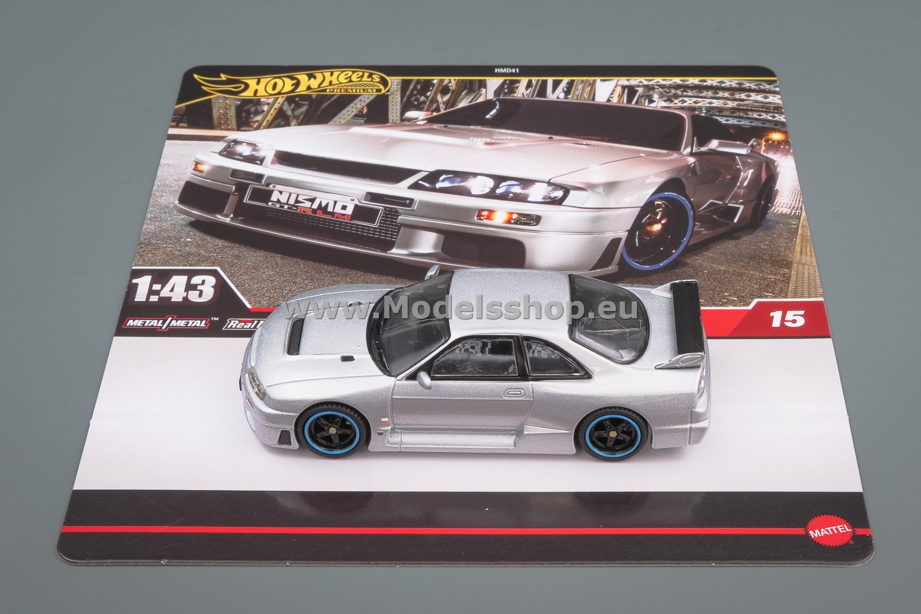 Nismo GT-R LM BCNR33, 1995 /silver/ Hot Wheels Premium