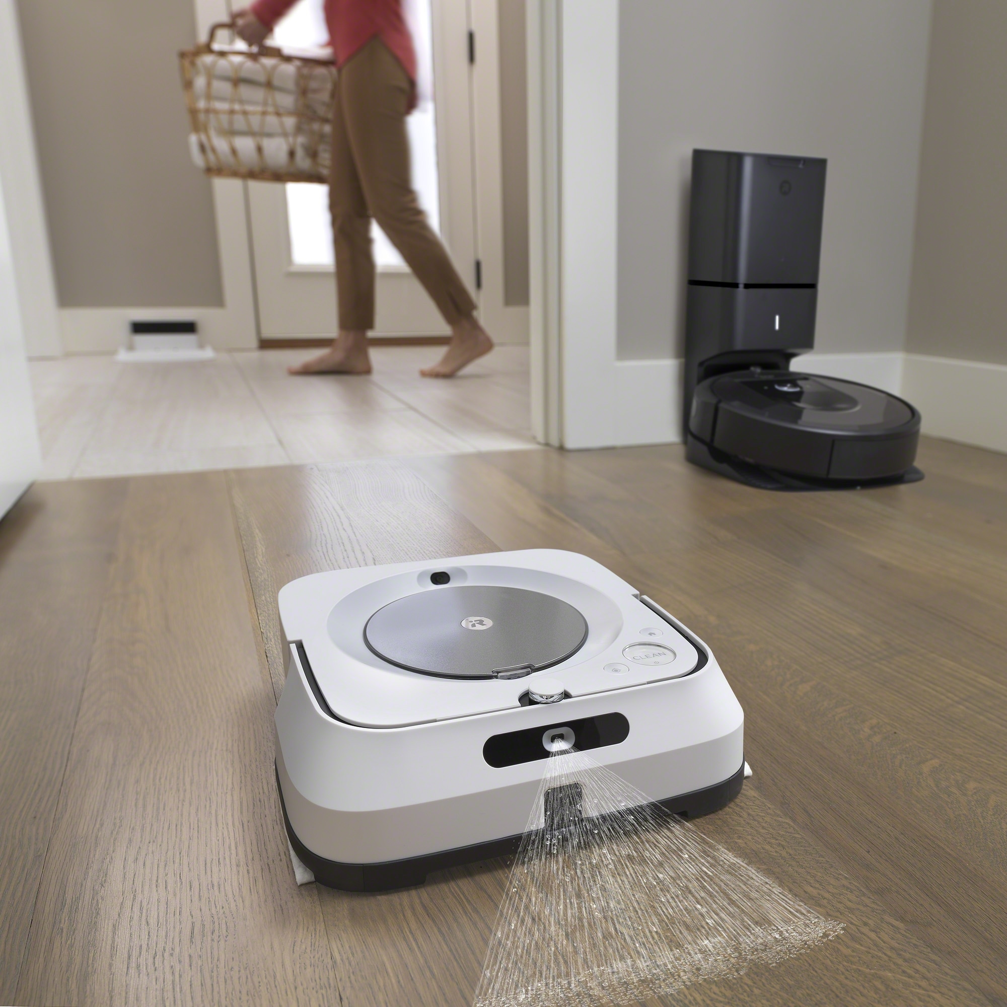 iRobot iRobot Braava jet m6 6110 Wi-Fi Connected Robot Mop