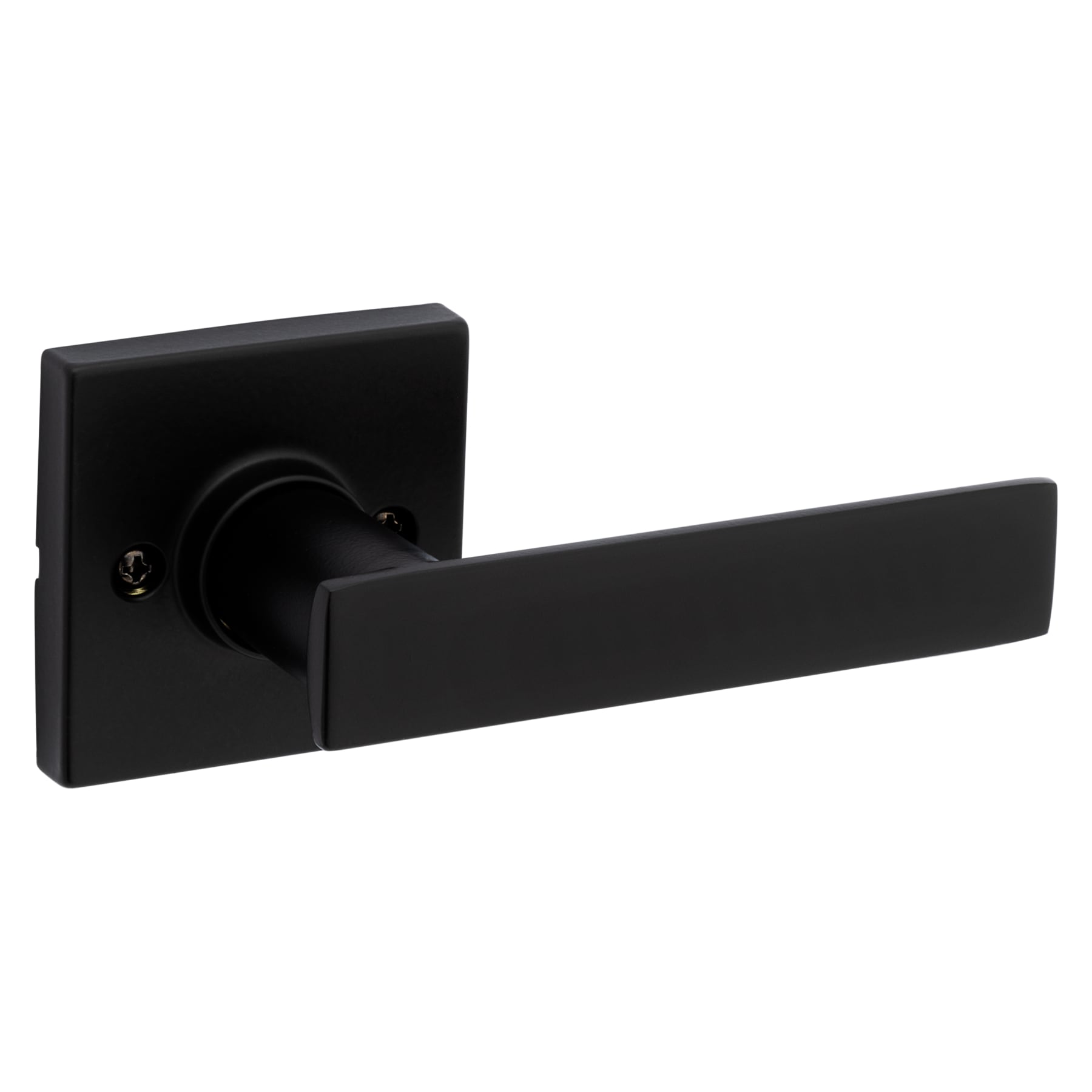 RELIABILT Kinross Matte Black Interior Hall/Closet Passage Door