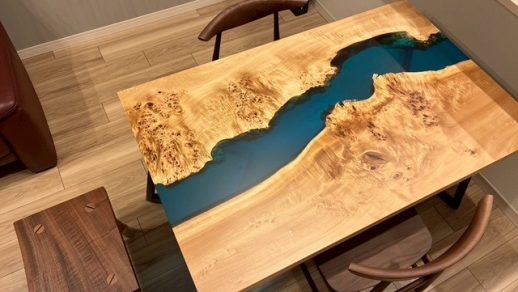 Poinciana様 アフリカ民芸品 無垢 座卓 テーブル 天然木 ヴィンテージ