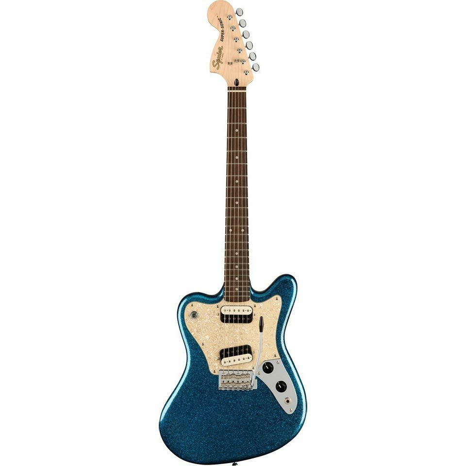 Squier by Fender/Paranormal Super-Sonic (Blue Sparkle/Laurel