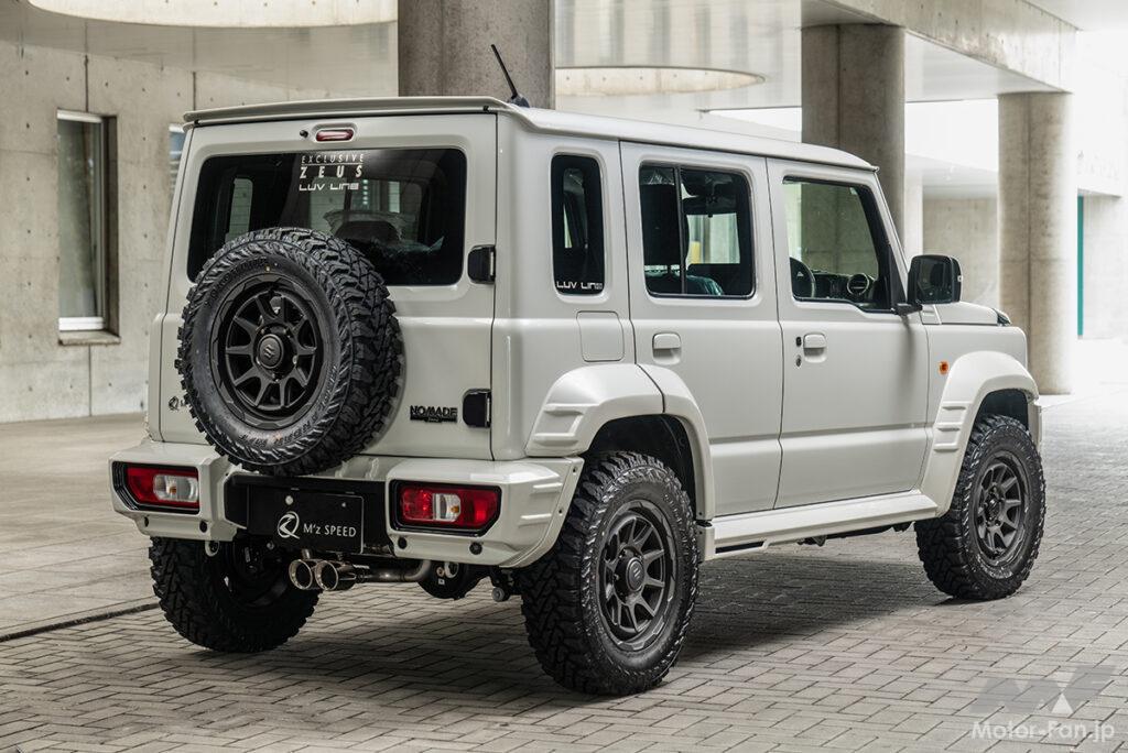 塗装不要で装着できるAES製フロントグリルも！ エクスクルーシブゼウス