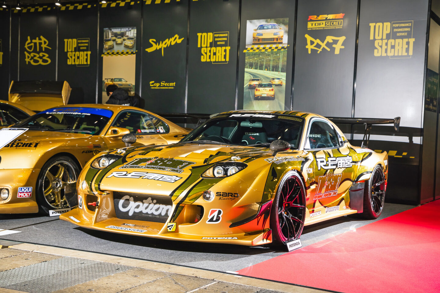 奇跡のFD3Sが幕張メッセに降臨！」RE雨宮とトップシークレットのダブル