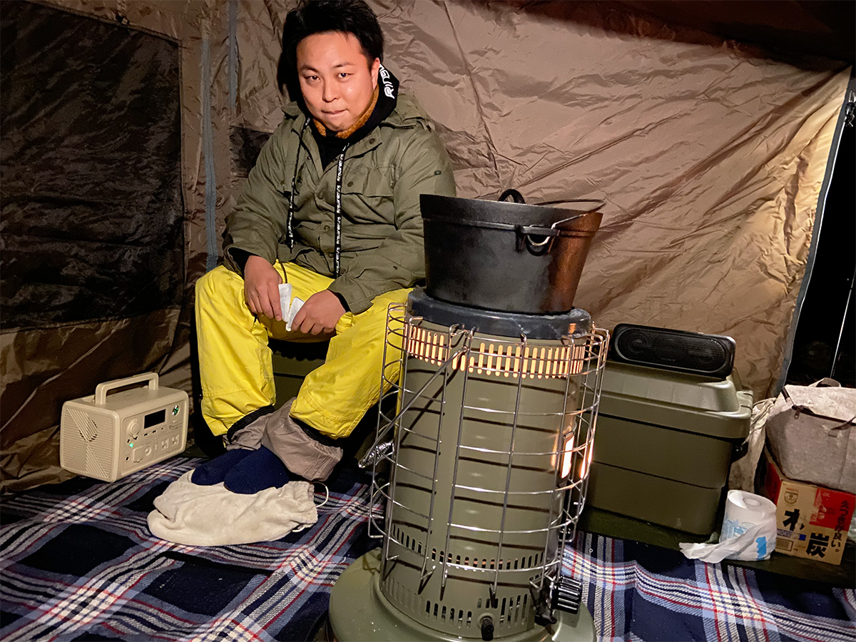 トヨトミ・ギアミッションKS-GE67レビュー｜冬キャンプを快適に！