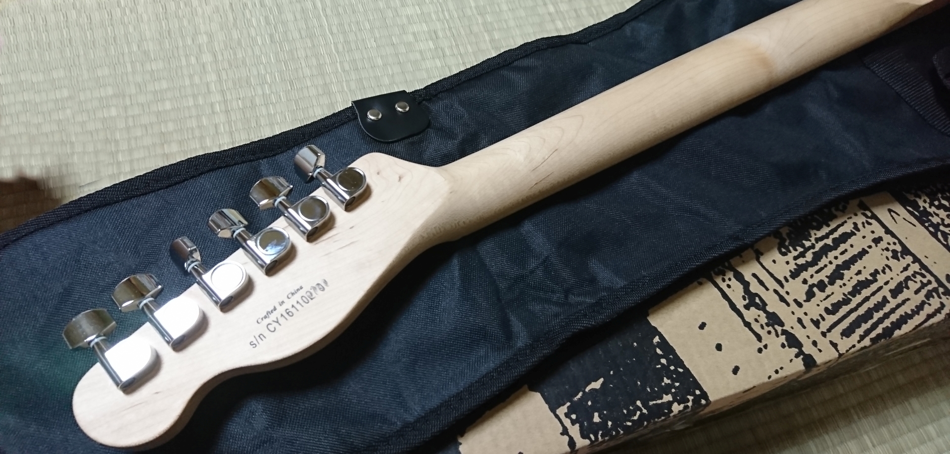 安ギター改造 その2]Squier by Fender Affinity Telecasterの全貌