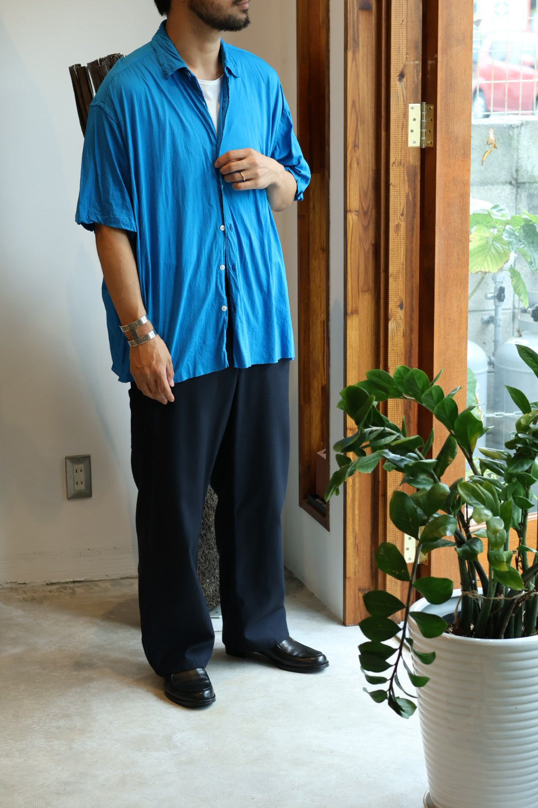 KANEMASA PHIL.】46G Artisan S/S Shirt – Mo