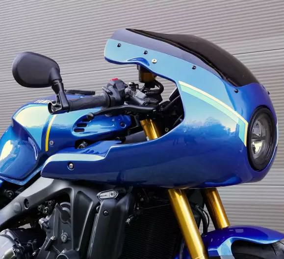 ヤマハ XSR900 2022- ロケットカウル ブルー S2コンセプト | バイク