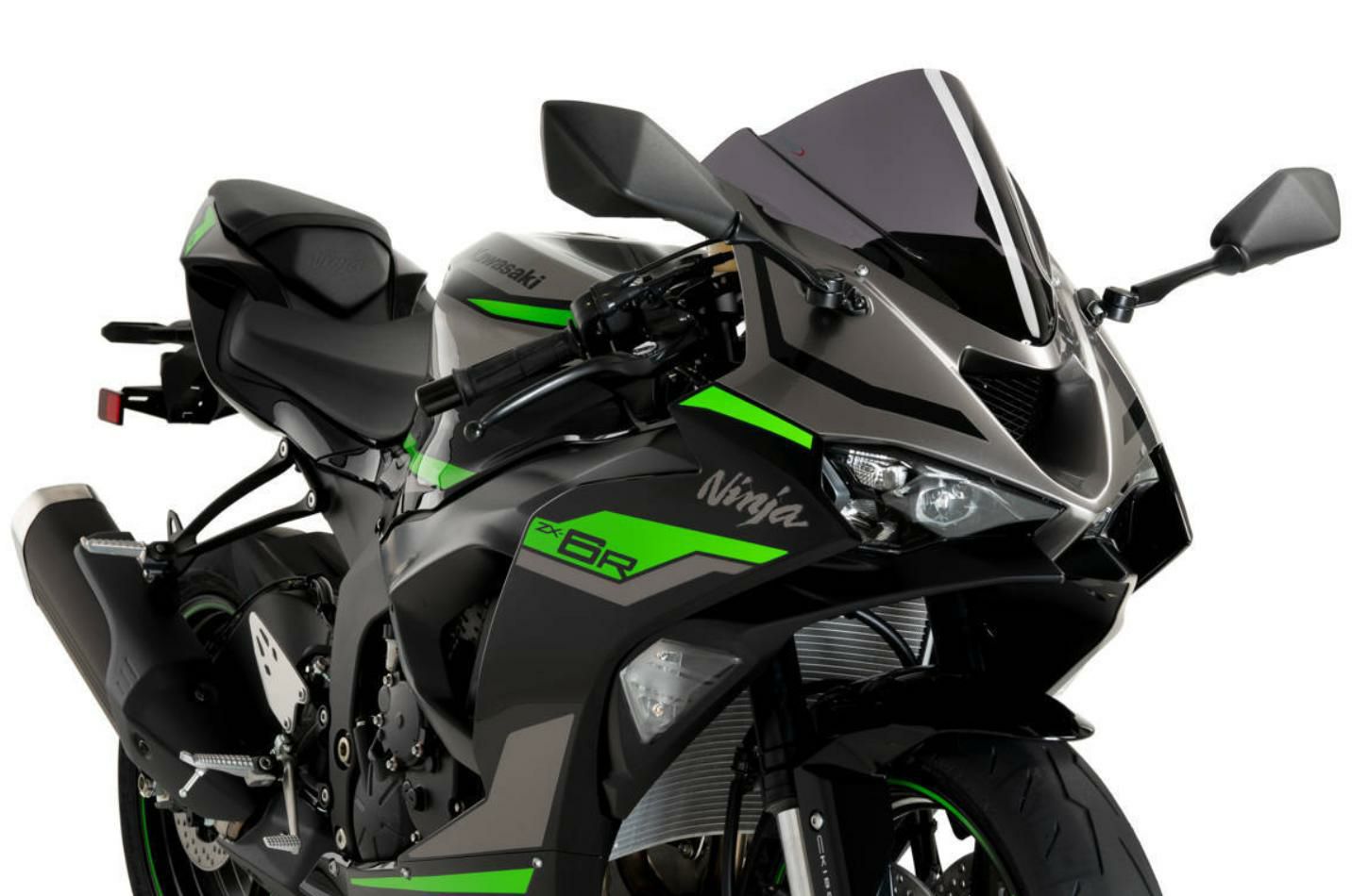 ZX-6R 24～ Z-レーシングスクリーン ダークスモーク プーチ | バイク