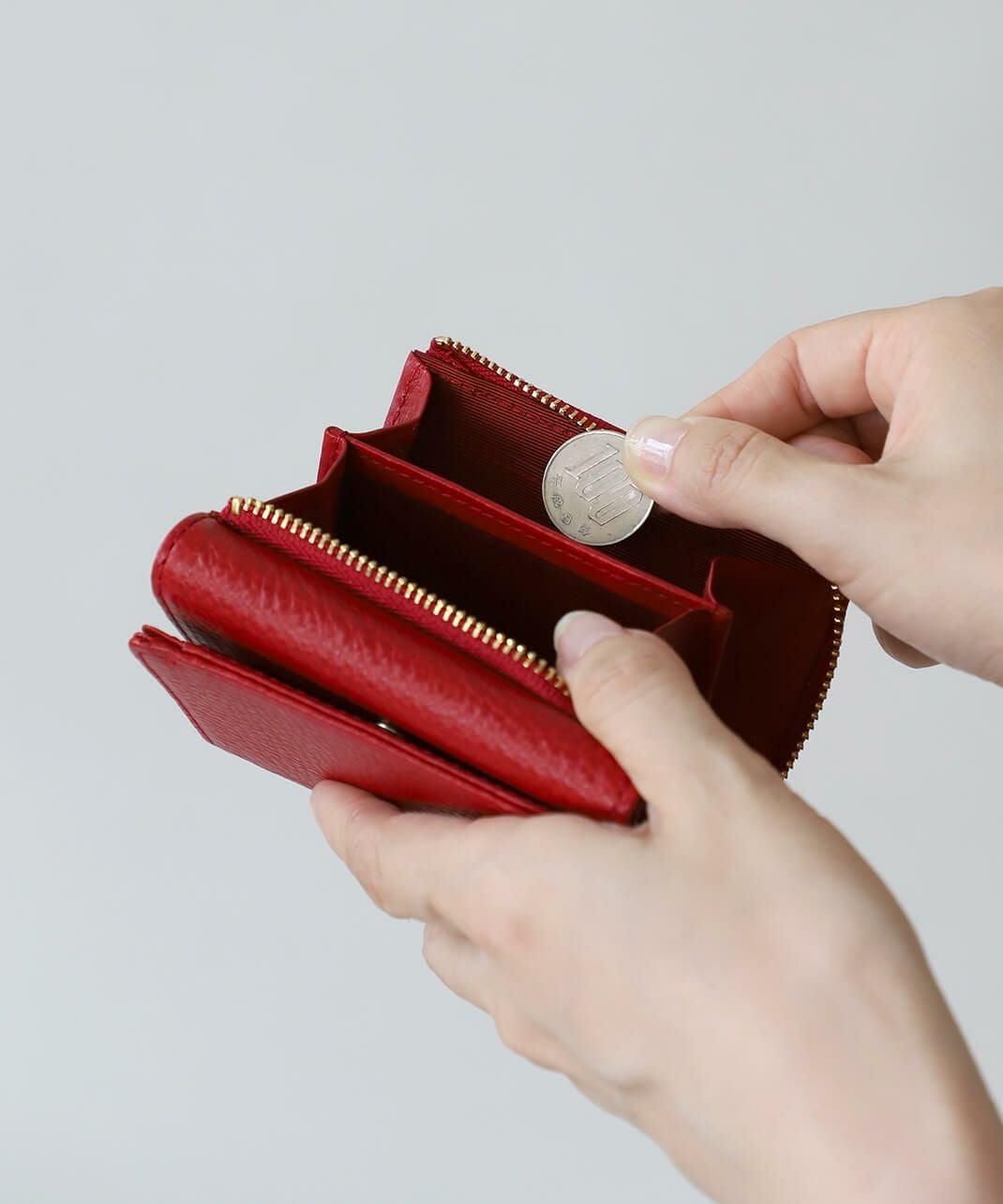 SLIP ON三つ折りレザー財布 Arizona | mumokutekiオンラインストア