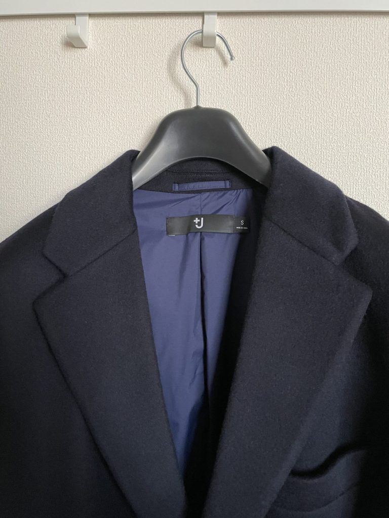 ユニクロ＋J】 カシミヤブレンドオーバーサイズチェスターコート単体