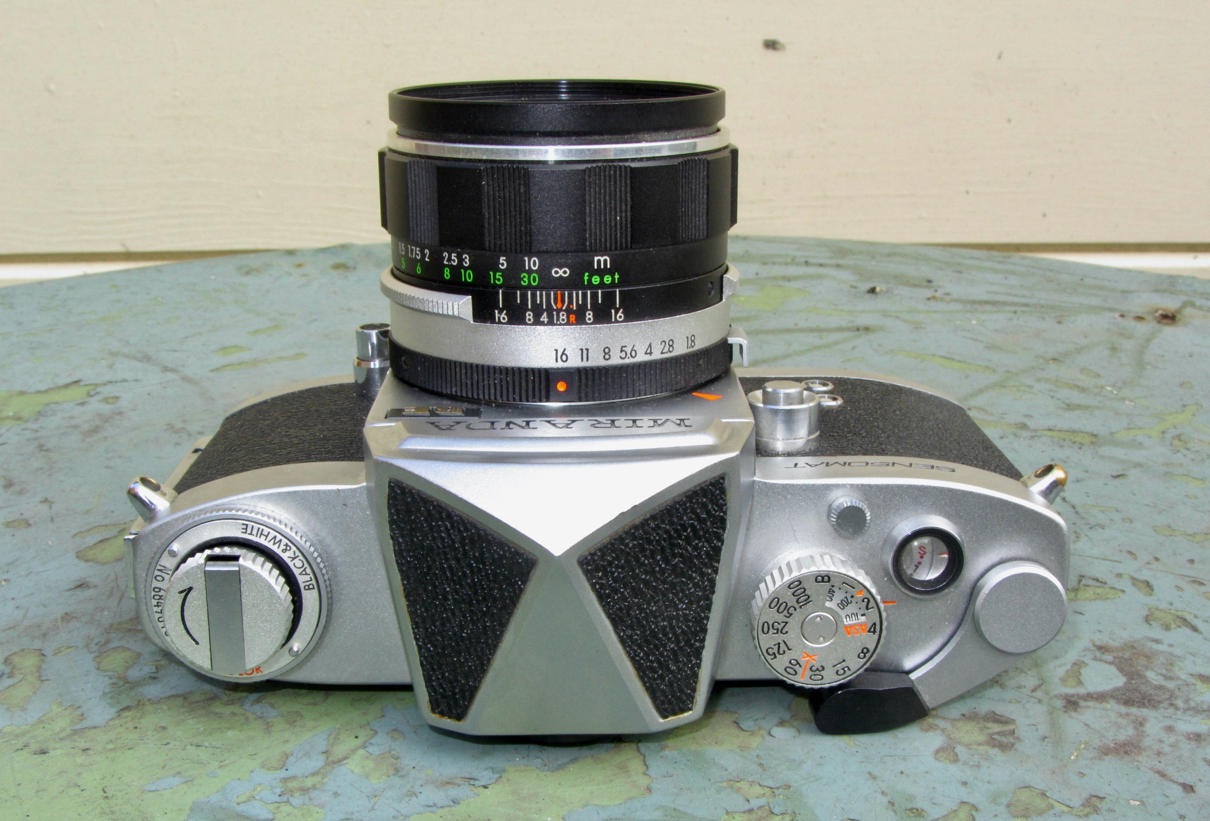 Miranda Sensomat RE 35mm SLR Camera With Auto Miranda 50mm f1.8