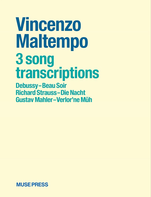 マルテンポ編曲：ピアノのための3つの歌曲（ドビュッシー、R