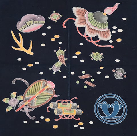 企画展示 | No.540 筒描 -庶民生活の華- | 福岡市博物館