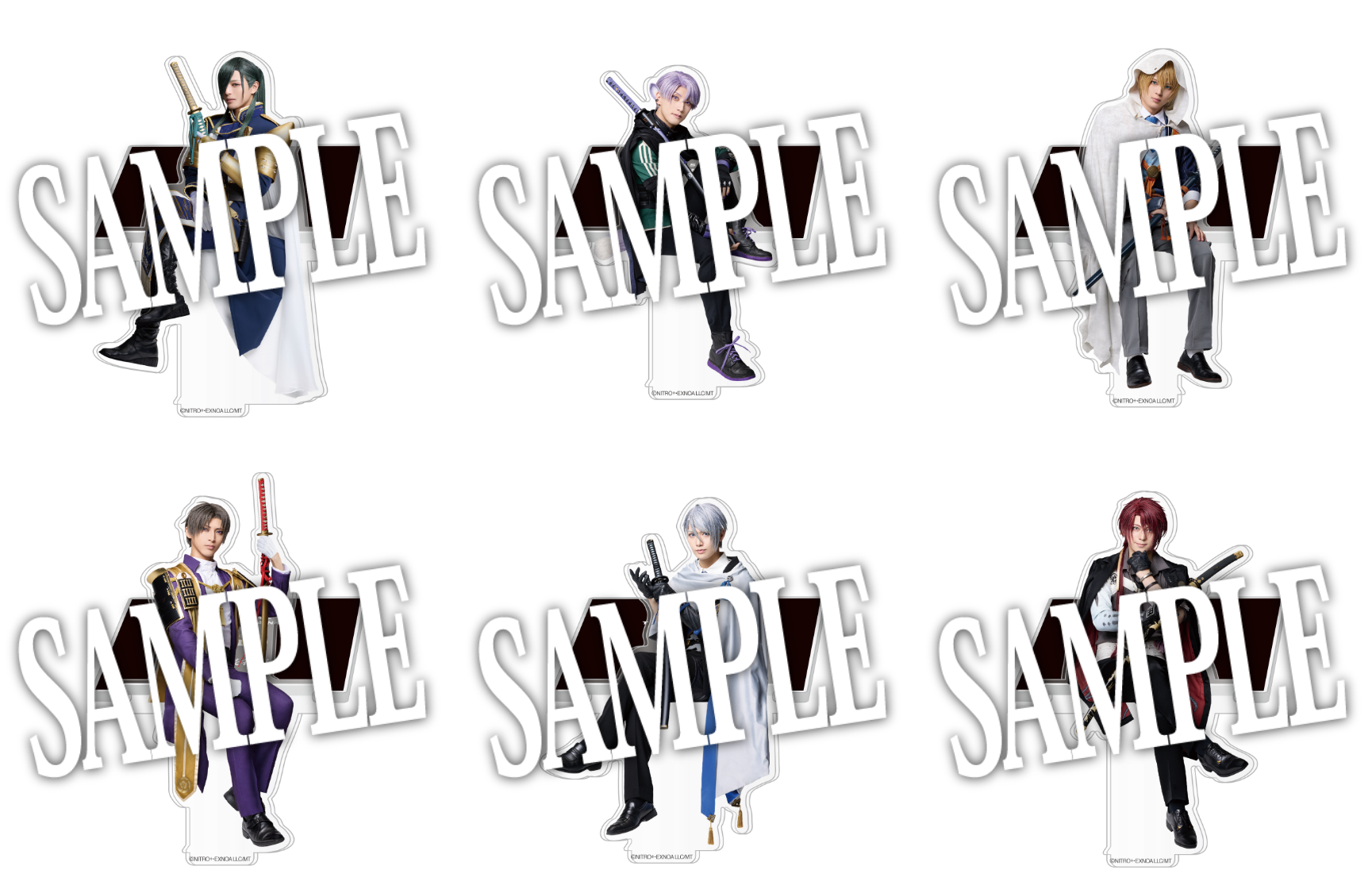 静かなる夜半の寝ざめ】座るアクリルスタンド（戦闘ver