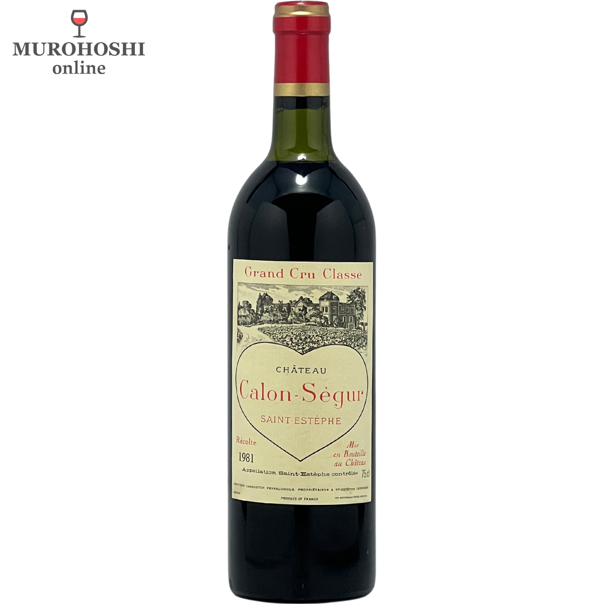 シャトー カロン セギュール 1981 / むろほし-フランスワイン専門店