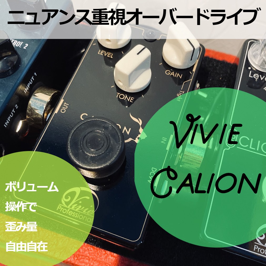ニュアンス重視オーバードライブ】圧倒的な万能感Vivie CALLION