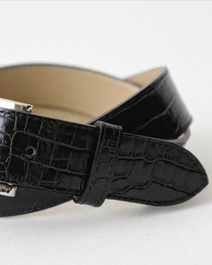 WACKO MARIA CROCODILE LEATHER BELT – NCNR ONLINE STORE