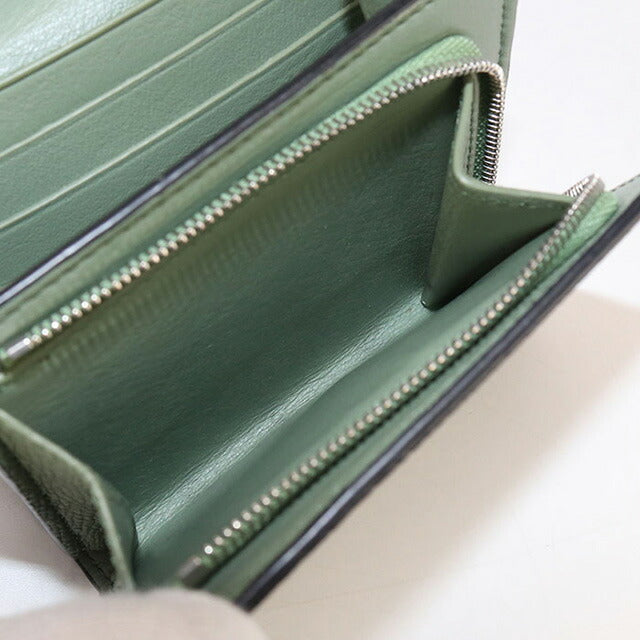 中古 ロエベ 二つ折り財布 レディース ブランド LOEWE アナグラム