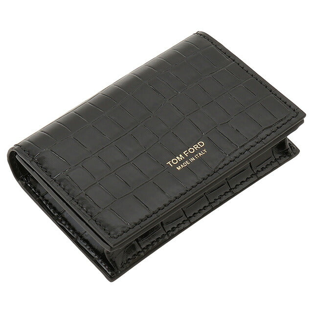 トムフォード TOM FORD Y0277 LCL239G 1N001 クロコ型押し カード