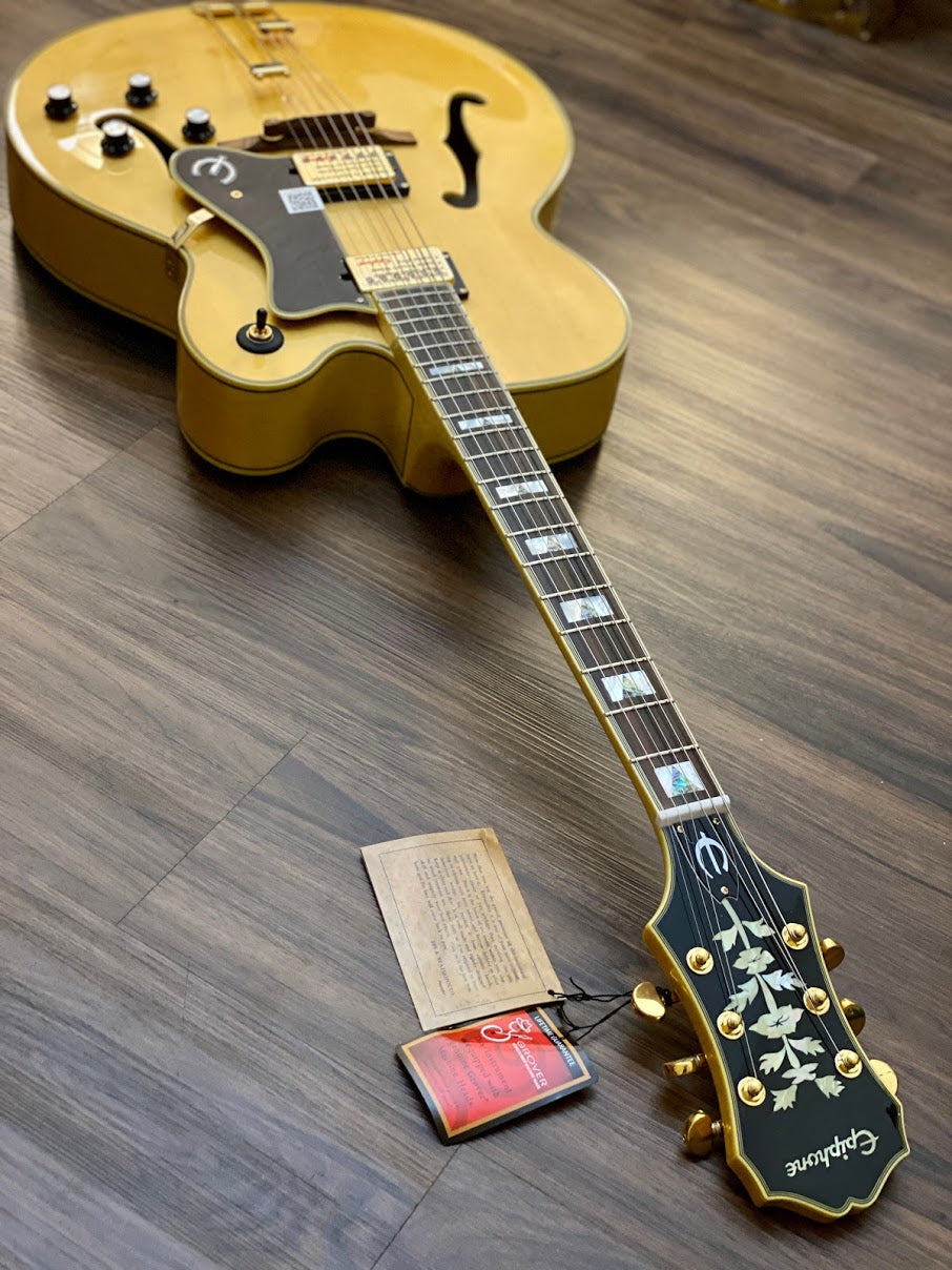Epiphone Broadway - Vintage Natural – nafiriguitar.com