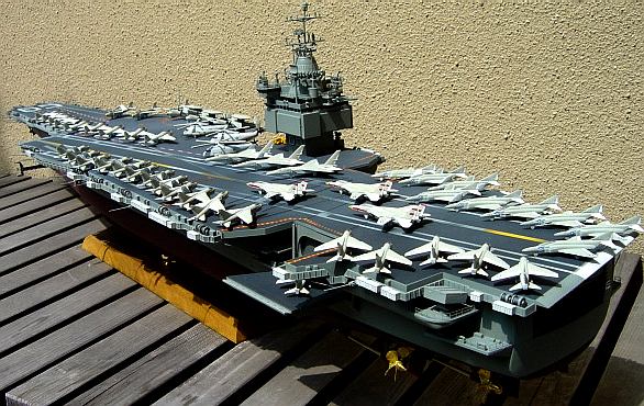 USS原子力航空母艦 有井製作所 エンタープライズ 1/400 USS Enterprise