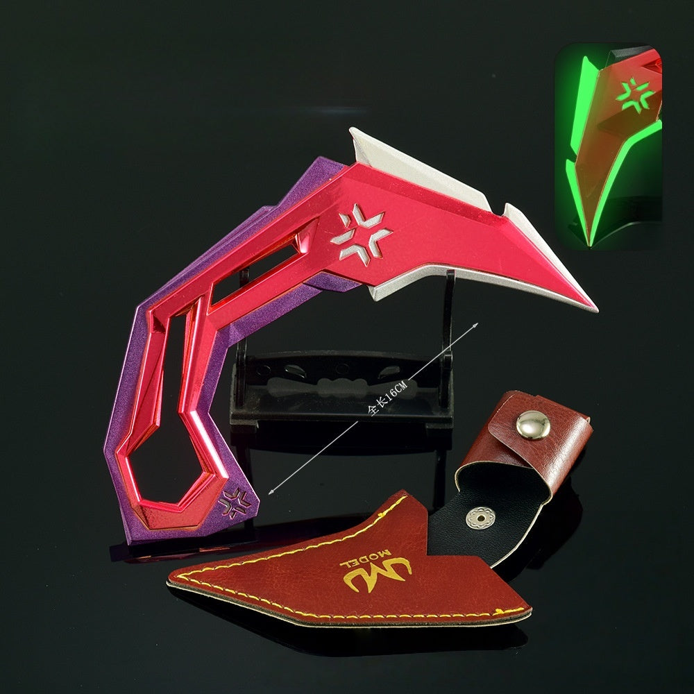 Nakorara VALORANT VCT 2025 カラムビット 16cm mini武器 人工革鞘送