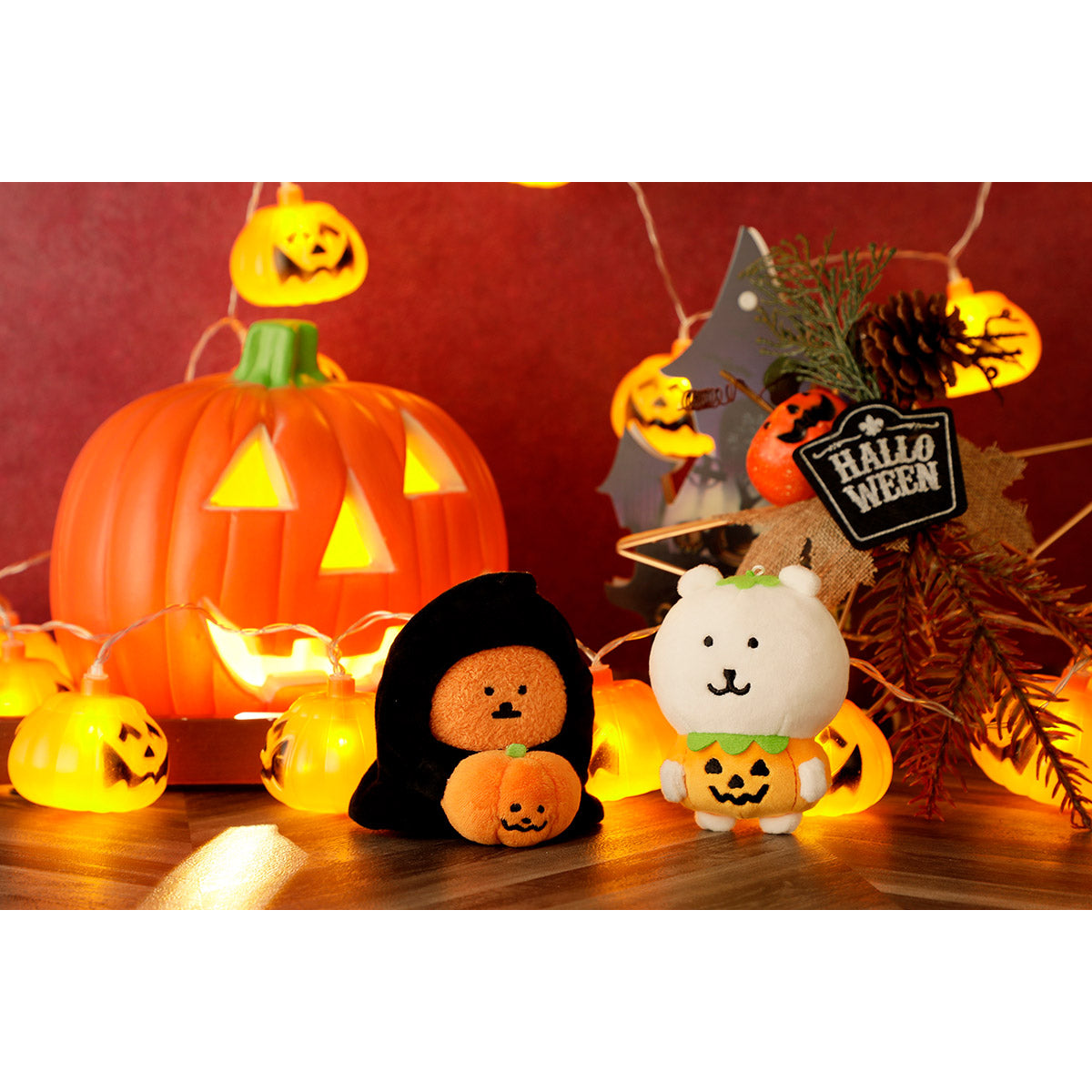 ナガノマーケット 仮装しちゃお！マスコット（かぼちゃなナガノのくま