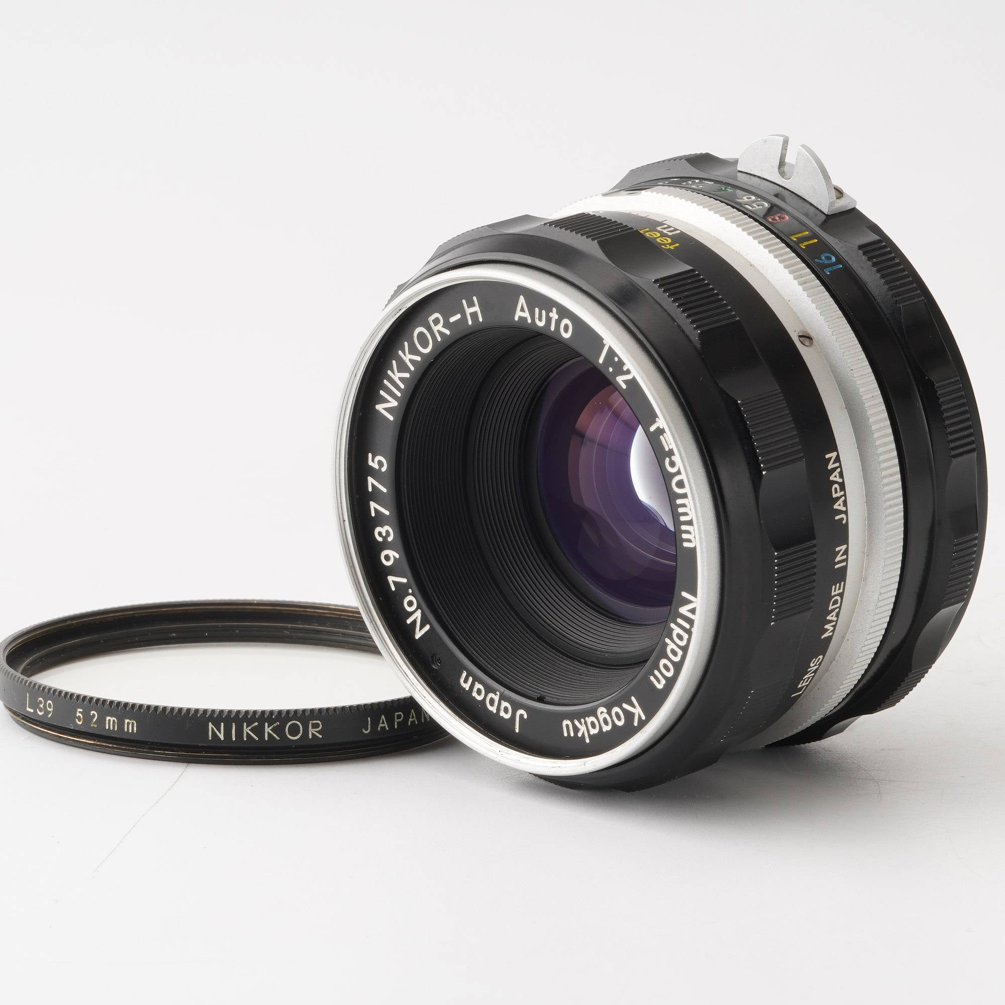 Nikon ニコン Nikkor-H Auto 50mm f2 Ai改 Yahoo!オークション - 正規