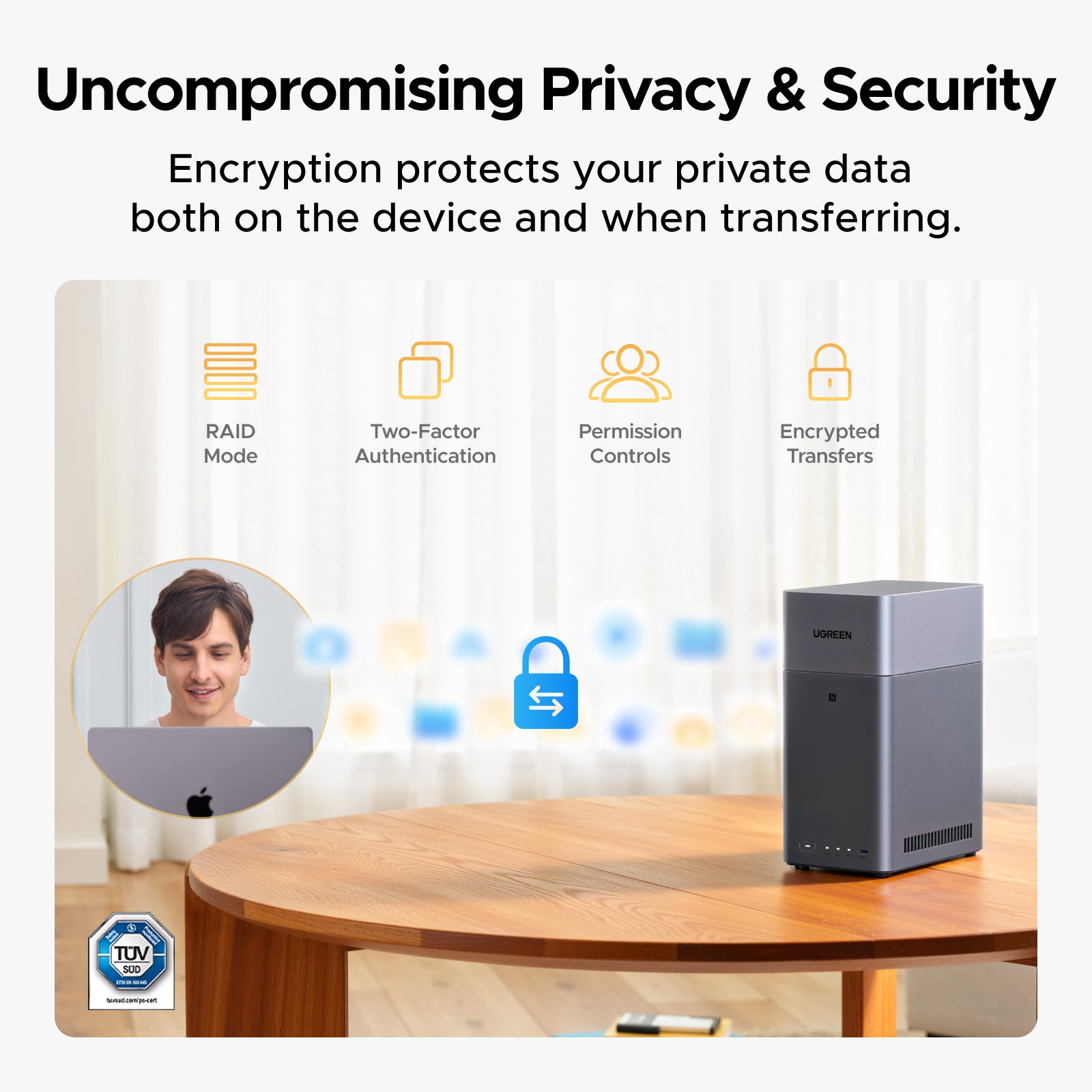 2 Bay Home NAS Server | 60TB Private cloud storage – UGREEN NAS US