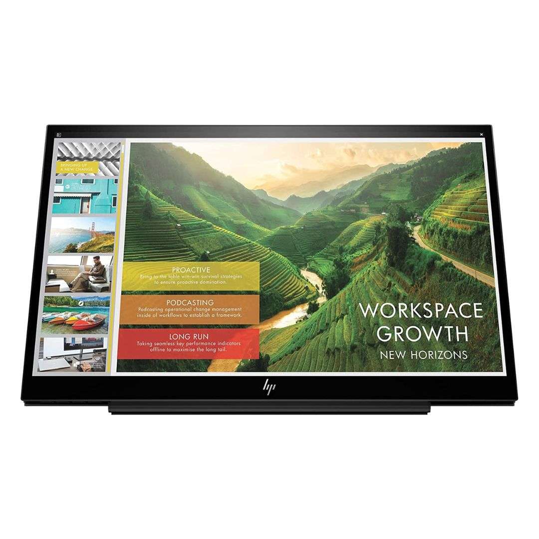 HP EliteDisplay S14, 14-inch FHD Portable IPS Display, 60 Hz