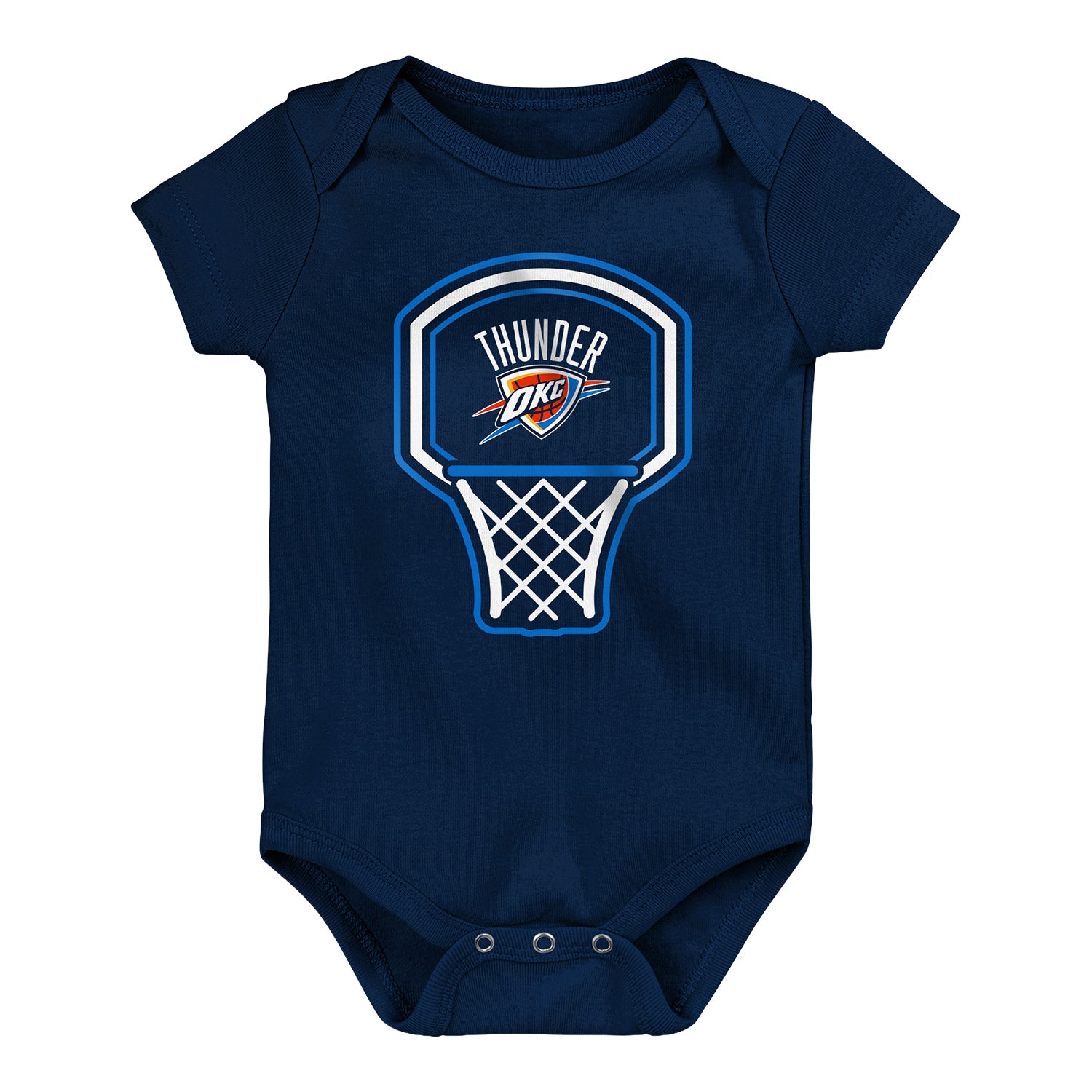 Newborn OKC Thunder Outerstuff Littlest Player 3-Pack Onesie Set