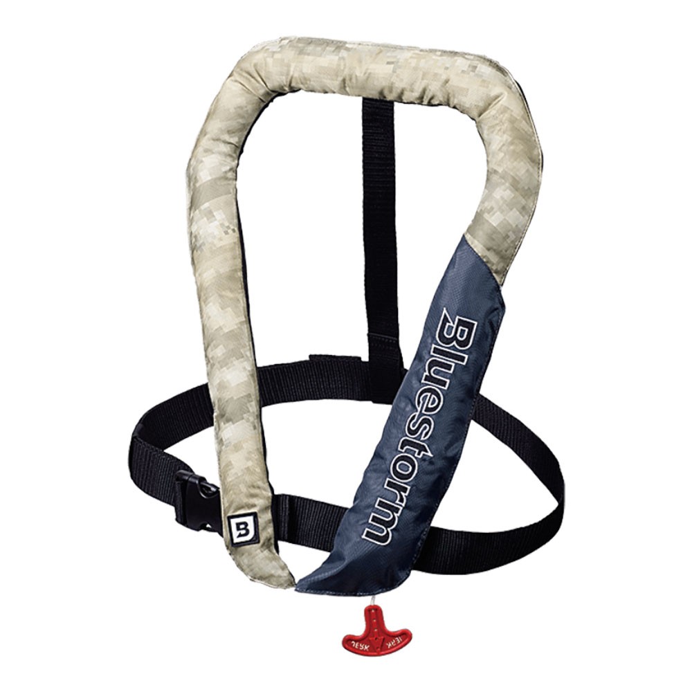 ソバー 自動膨脹式 BSJ-2920RSII 首掛け式 タイプA BLUE STORM(ブルー