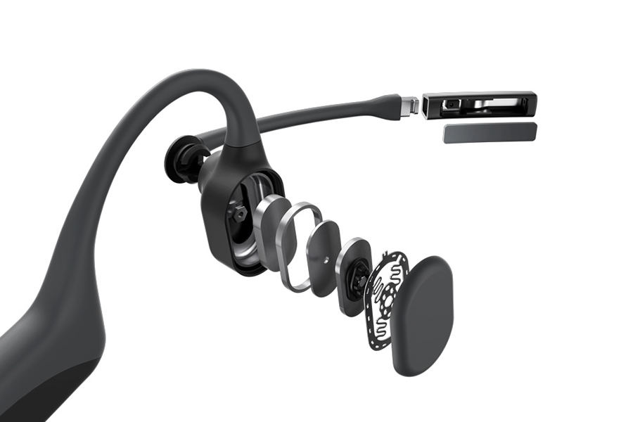 AfterShokz、ブームマイク搭載の骨伝導ヘッドセット「OpenComm
