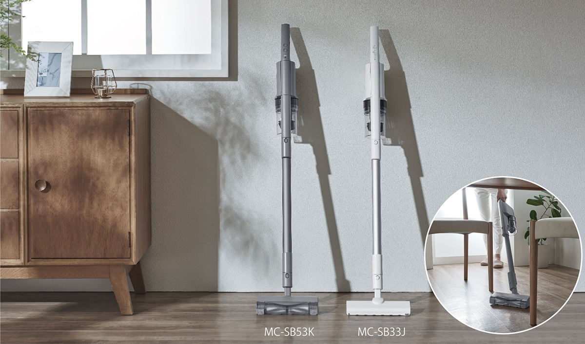 パナソニック、手首の負担が減り操作性も向上したコードレス掃除機