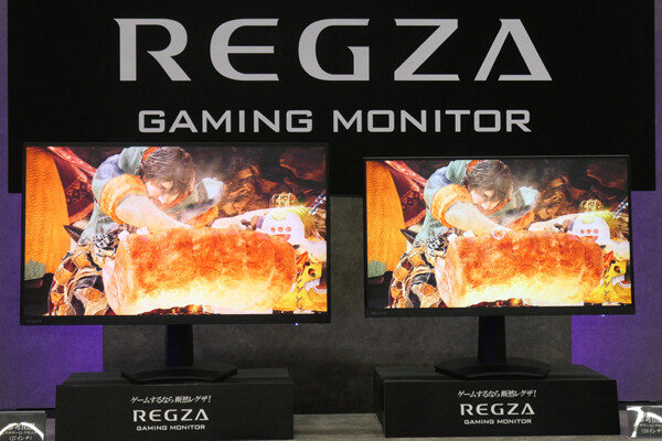 テレビの「REGZA」がゲーミングモニター事業に参入、第1弾は23.8型／27