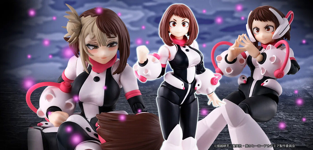 僕のヒーローアカデミア』S.H.Figuartsに「麗日お茶子」がラインナップ