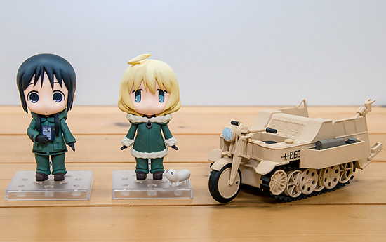 フォトレビュー】ねんどろいど 『少女終末旅行』 チト / ユーリ