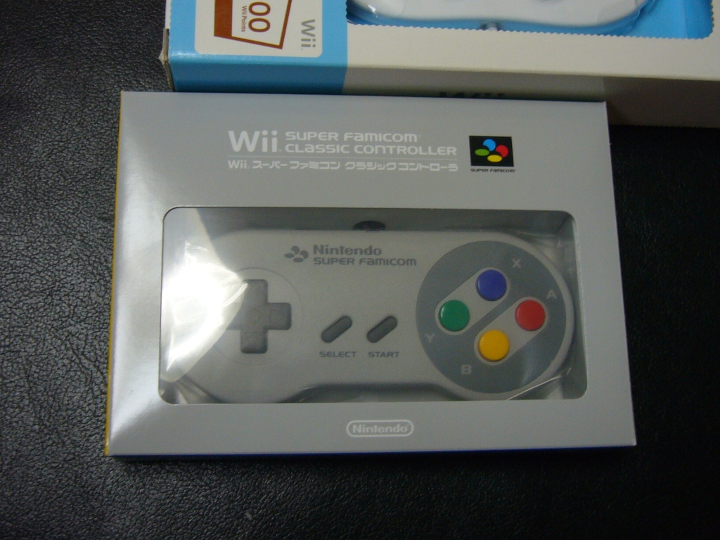 Wiiスーパーファミコンクラシックコントローラ」が届いたのでさっそく
