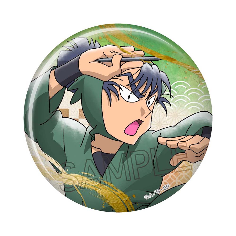 忍たま乱太郎 箔押し缶バッジ 食満留三郎 | NHK キャラクターショップ