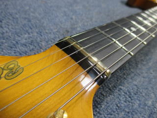 Bill Lawrence BC2E - ブラスナット交換｜フレット交換 - ギターリペア