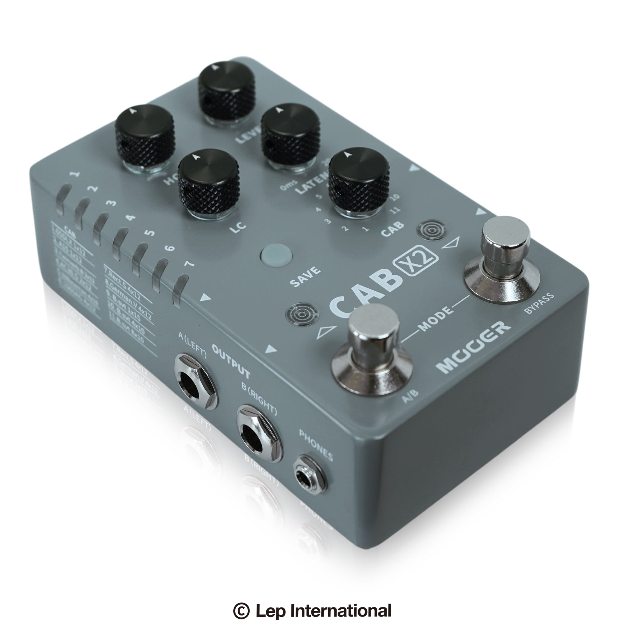 Mooer - CAB X2 | スピーカーシミュレーター キャビネット