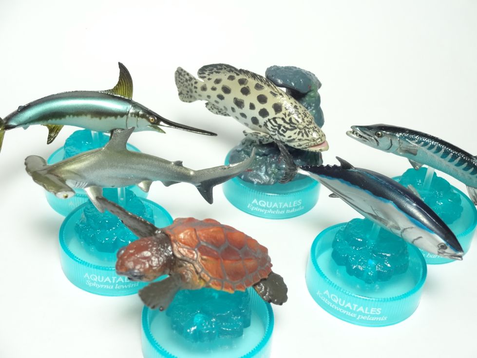 海洋堂 アクアテイルズ 黒潮の魚たち glico